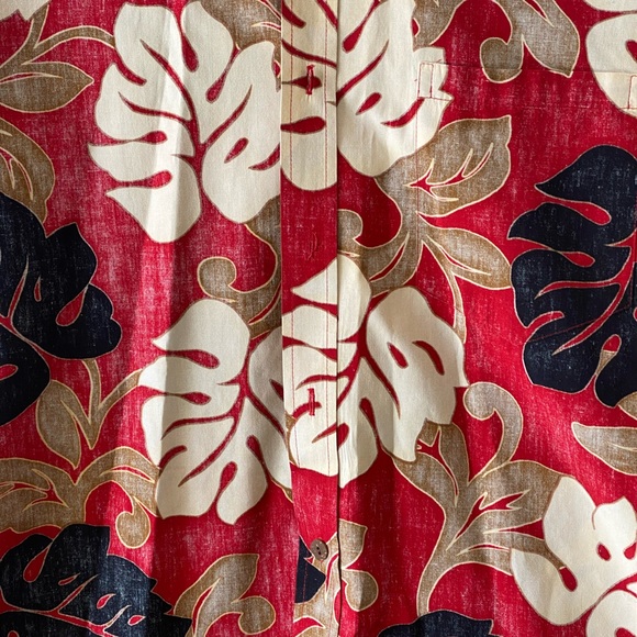 EUC Aloha Days Hawaii Cotton Button Down Shirt Small - Picture 3 of 4